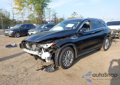 2024 Infiniti Qx50 Luxe Awd from USA, damaged, VIN 3PCAJ5BB5RF108349